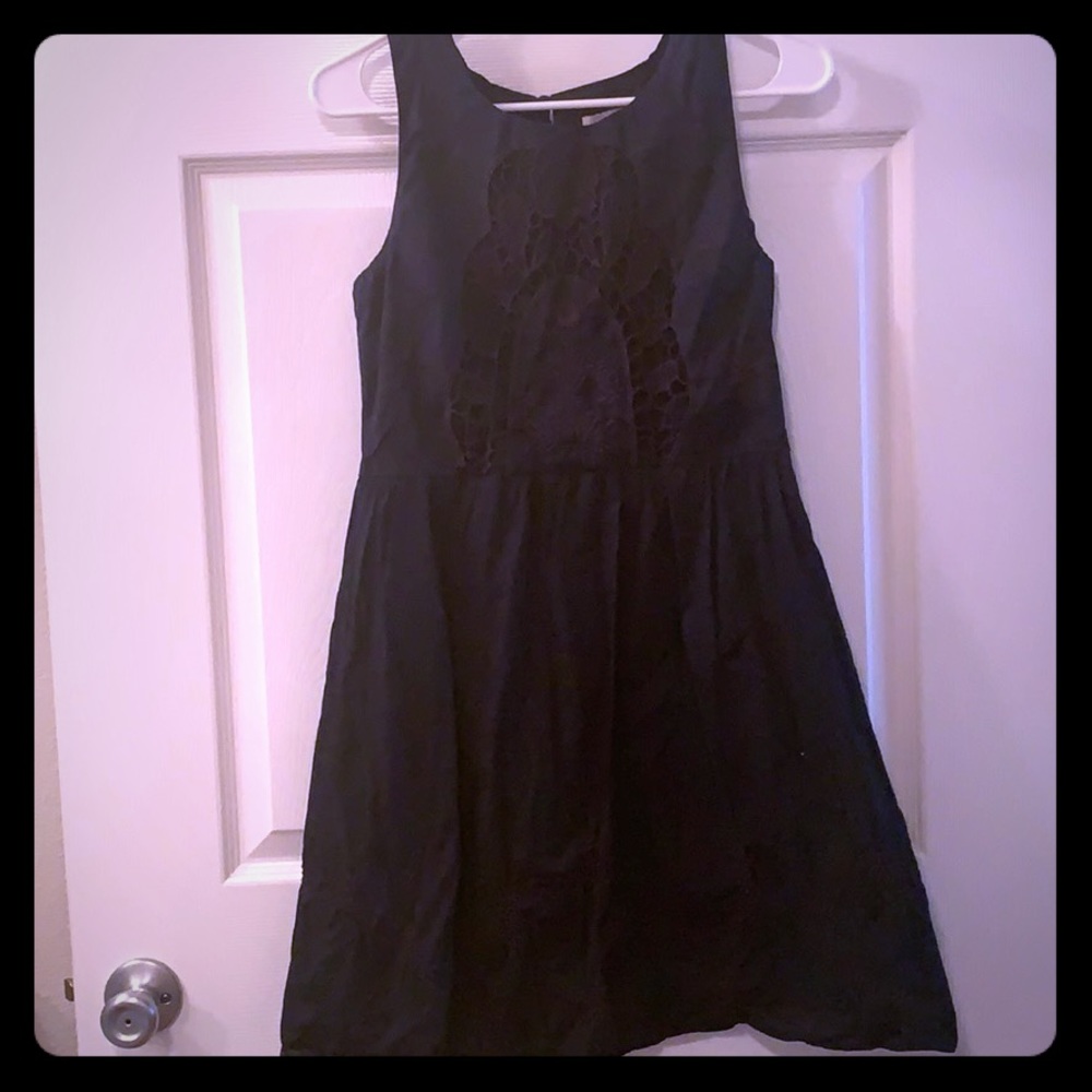 Anne Taylor Loft size 4 navy dress